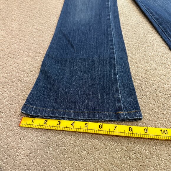 Levi's Jeans Lady Style Slender Boot Cut Western Vintage Boho Sz 29 #TA526 - Picture 13 of 16